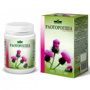 Расторопша-Парафарм таблетки массой 350мг №50 