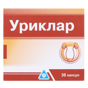 Уриклар капсулы 430мг №30