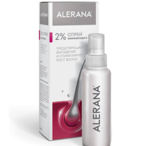 Алерана спрей для наружного применения 2% 60мл 