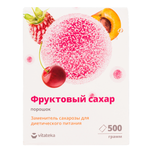 Витатека Фруктовый сахар (фруктоза) порошок 500г