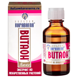 Бальзам Караваева Витаон Люкс экстракт из лекарственных растений флакон 25мл 