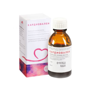 Кардиовален капли для приёма внутрь флакон-капельница 25мл