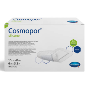 Космопор силикон повязка самоклеящаяся с впитывающей подушечкой и контактным слоем из силикона 15х8см №10