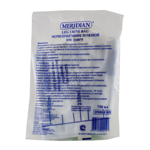 Мочеприемник ножной DW310075 Меридиан 750мл 