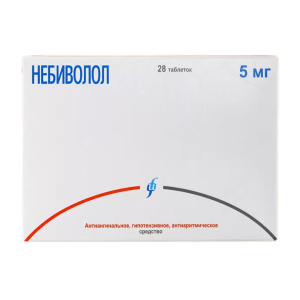 Небиволол таблетки 5мг №28