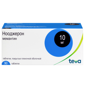 Нооджерон таблетки покрытые плёночной оболочкой 10мг №90