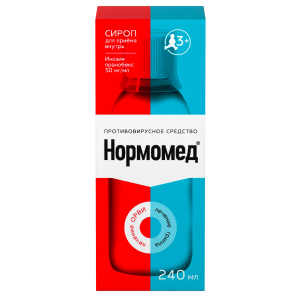 Нормомед сироп 50мг/мл флакон 240мл