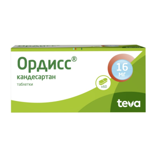 Ордисс таблетки 16мг №60