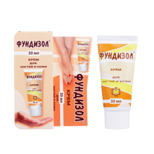 Фундизол крем для ногтей и кожи туба 30мл