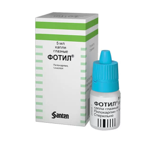 Фотил глазные капли 20мг+5мг/мл флакон-капельница 5мл