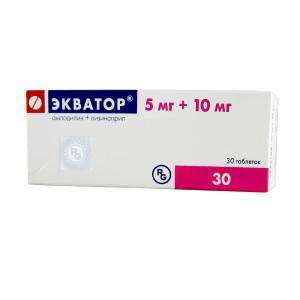 Экватор таблетки 5мг+10мг №30