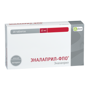 Эналаприл-ФПО таблетки 10мг №20