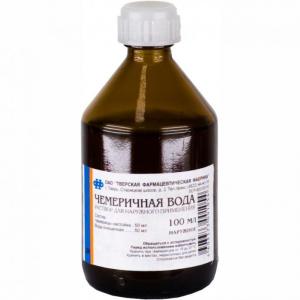 Чемеричная вода раствор для наружного применения флакон 100мл
