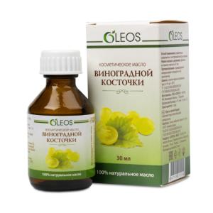 Oleos Виноградной косточки косметическое масло флакон 30мл