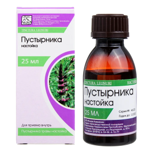 Пустырника настойка флакон 25мл 
