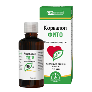 Корвалол Фито капли для приема внутрь флакон-капельница 50мл