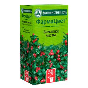 Брусники листья пачка 50г 
