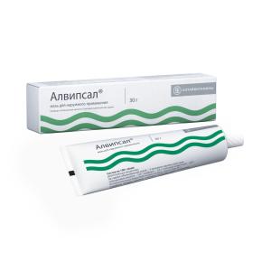 Алвипсал мазь для наружного применения туба 30г 