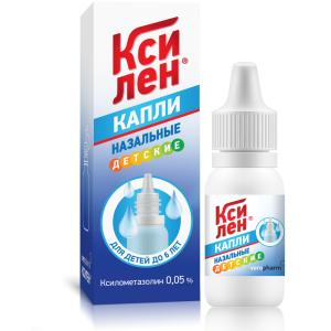 Ксилен капли назальные 0,05% флакон-капельница 10мл