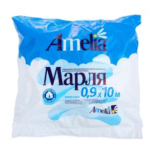 Амелия марля медицинская  хлопчато-бумажная нестерильная 90смх10м