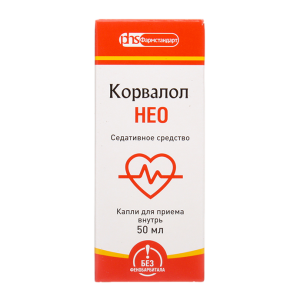 Корвалол Нео капли для приема внутрь флакон 50мл