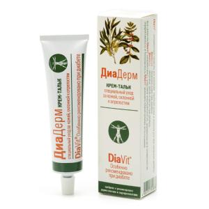 Крем диадерм крем-тальк для кожи склонной к опрелостям 75мл