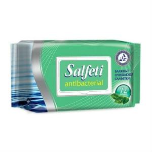 Салфетки влажн. салфети а/бактер. очищающие №72