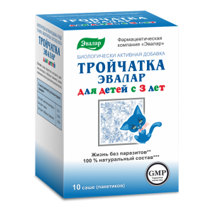 Тройчатка Эвалар для детей пакеты-саше 3,6г №10 
