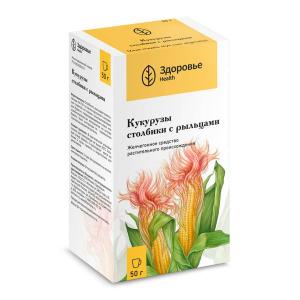 Кукурузы столбики с рыльцами измельчённые пачка 50г 
