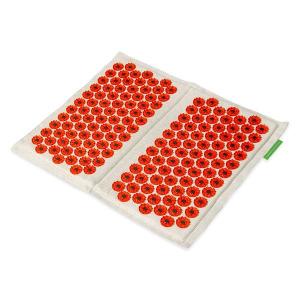 Иппликатор Кузнецова массажер медицинский Тибетский на мягкой подложке для ступней красный