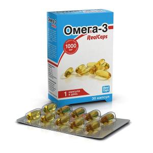 Омега-3 RealCaps капсулы массой 1400мг №30
