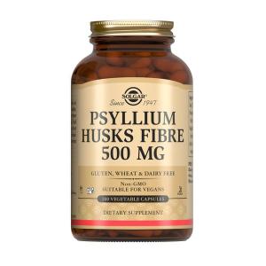Солгар Псиллиум пищевые волокна 500мг капсулы массой 610мг №200