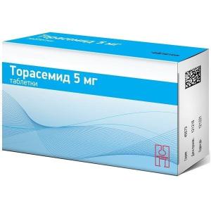 Торасемид таблетки 5мг №60