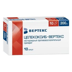 Целекоксиб-Вертекс капсулы 200мг №10