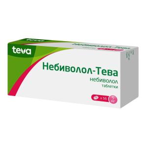 Небиволол-Тева таблетки 5мг №56