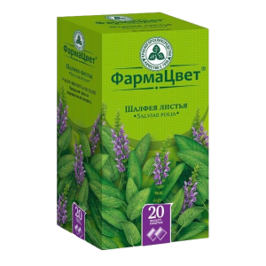 Шалфея листья фильтр-пакеты 1,5г №20