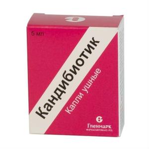 Кандибиотик капли ушные 5мл 