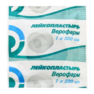 Лейкопластырь 1 см х500 см 