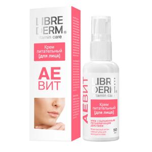 Либридерм аевит крем для лица питательный 50мл 