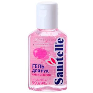 Санитель антисептический гель для рук с витамином е и маслом макадами 50мл