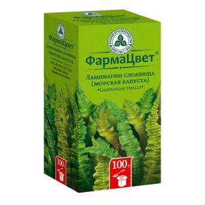 Ламинарии слоевища (морская капуста) пачка 100г