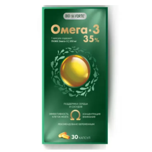 Омега-3 35% BioForte капсулы массой 1400мг №30 