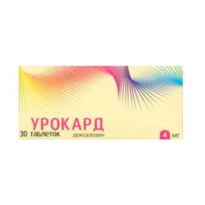 Урокард таблетки 4мг №30
