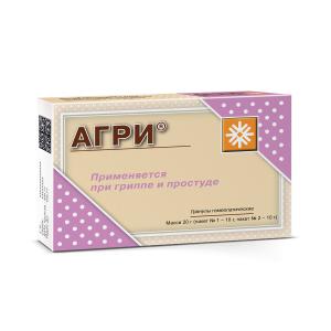 Агри гранулы гомеопатические 20г