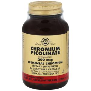 Солгар Пиколинат хрома капсулы массой 345мг №90 