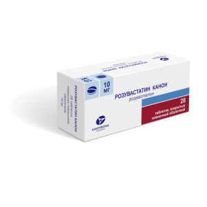 Розувастатин Канон таблетки покрытые пленочной оболочкой 10мг №28