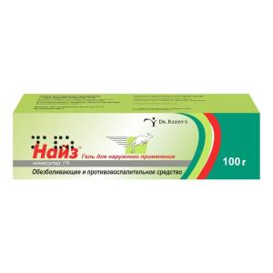 Найз гель для наружного применения 1% туба 100г 
