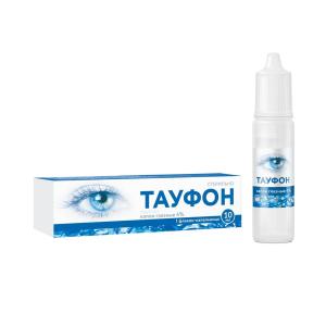Тауфон глазные капли 4% флакон-капельница 10мл 