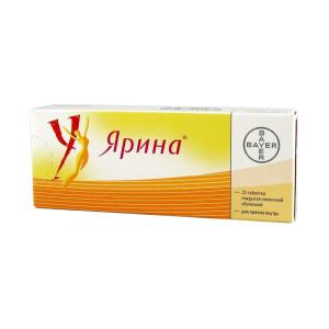 Ярина таблетки покрытые плёночной оболочкой №21 