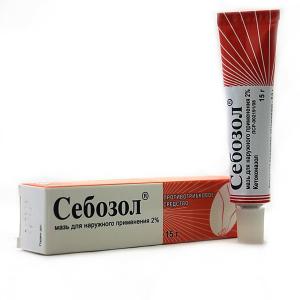 Себозол мазь для наружного применения 2% 15,0